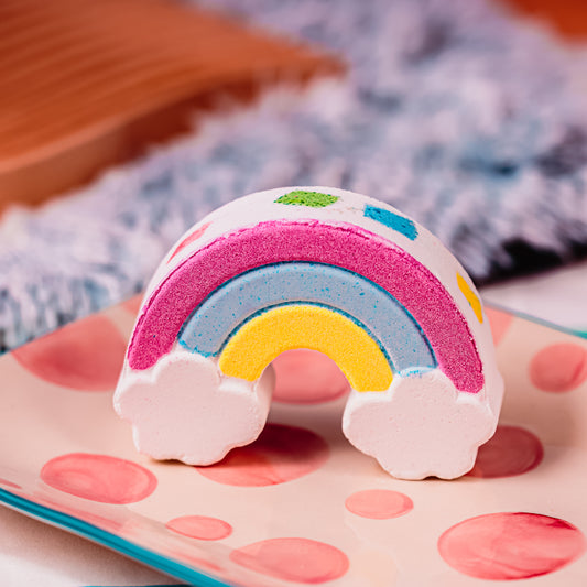 Magical Rainbow Bubble Bath Bomb for Kids