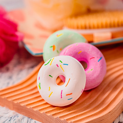 Donut Bubble Bath Bomb for Kids - Fun and Fizzy Bath Time Treat