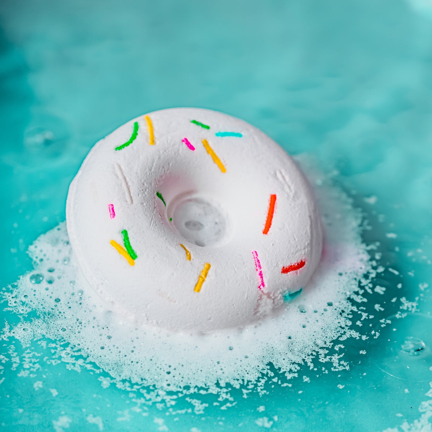 Donut Bubble Bath Bomb for Kids - Fun and Fizzy Bath Time Treat