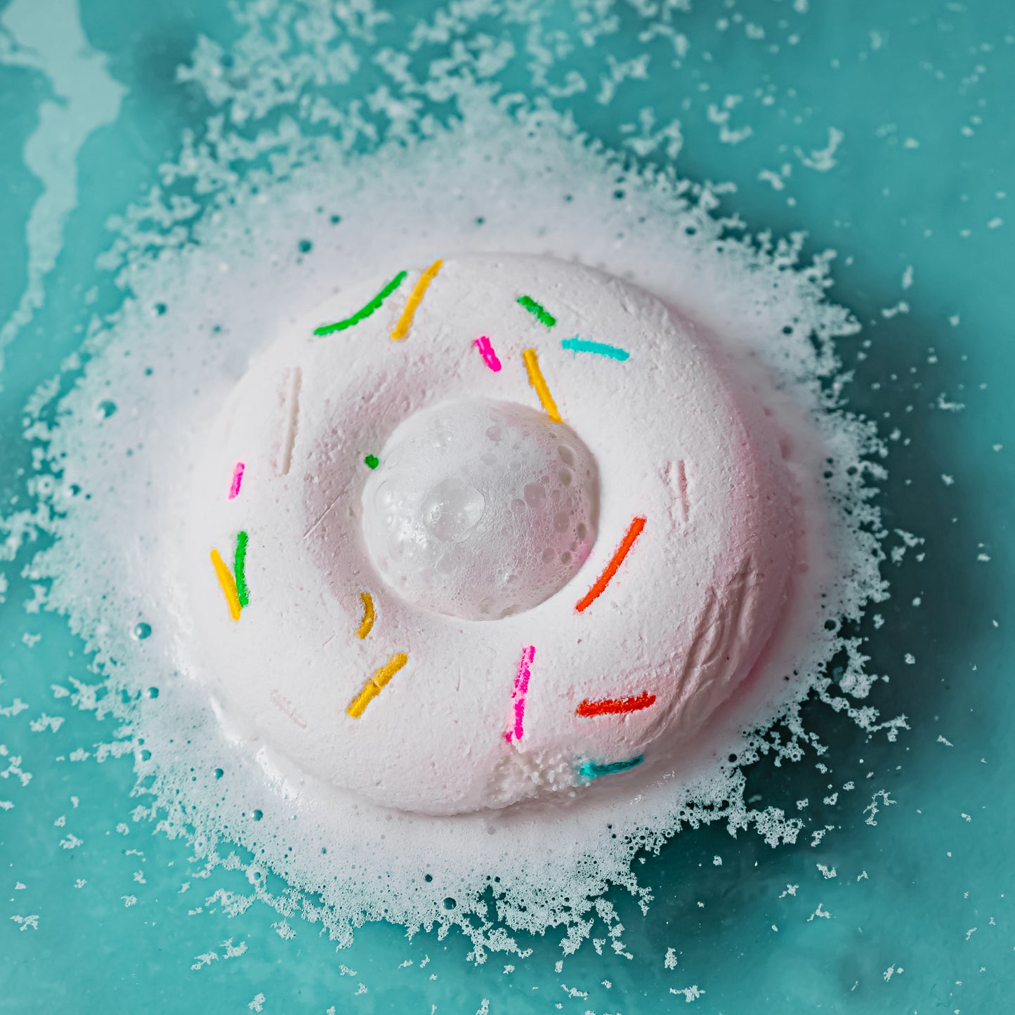 Donut Bubble Bath Bomb for Kids - Fun and Fizzy Bath Time Treat