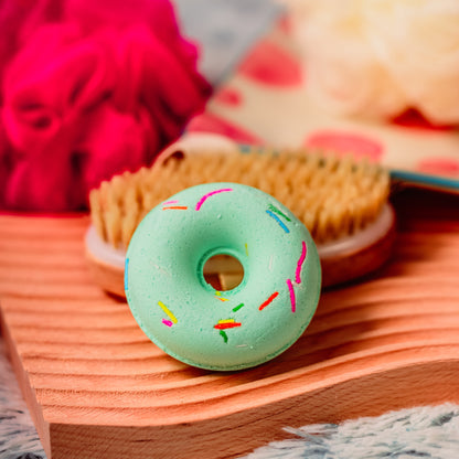 Donut Bubble Bath Bomb for Kids - Fun and Fizzy Bath Time Treat