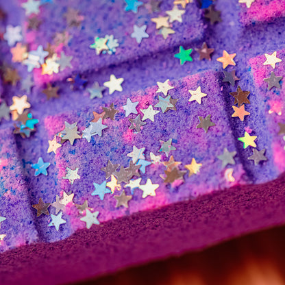 Glitter Candy Bar Bath Bomb - Sparkling and Sweet Bath Treat