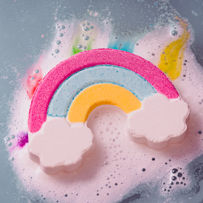 Magical Rainbow Bubble Bath Bomb for Kids